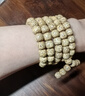 乐喵（LEMIAO）海南鸡油黄星月菩提108颗手串手链男女老型桶黄金籽文玩念珠礼物 【八年老陈籽】姜时安  A23-108 9*8mm 实拍图
