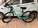 Jeep吉普公路自行车碟刹变速自行车男女学生公路车竞技代步车-RS730 RS730-公路把-比安奇绿-铝合金 M码（适合身高165-185CM） 24速-休闲运动(基础款) 实拍图