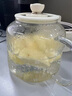小熊（Bear）全玻璃壶体养生壶恒温壶 办公室多功能煮茶壶花茶壶 0金属养生杯 24h预约24h保温 1L YSH-P10Q7 实拍图