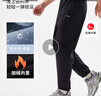 李宁运动长裤男子春秋束脚反光防泼水热力裤子AYKV727 实拍图