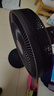 美的（Midea）【超级单品】七叶轻音立式电风扇家用柔风落地扇台式桌面小型风扇大风量节能摇头宿舍电扇 SAF30AB 实拍图