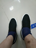 布舍元 单鞋女平底圆头妈妈鞋软底透气女士一脚蹬套脚懒人鞋中老年老人老北京布鞋女  210-1322 黑色 35 实拍图