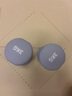 Keep 彩色浸塑哑铃 男女家用家庭健身肌肉塑形手臂轻重量紫灰色 3kg*2 实拍图