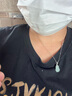 缔晶999足银项链女士银配链单链子无吊坠锁骨链裸链素链学生颈链细链条高级感轻奢 实拍图