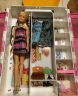 【8成新】芭比（Barbie）娃娃时尚衣橱套装女孩礼物收纳过家家套装玩具 时尚衣橱套装HJL66 实拍图