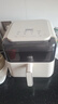 美的（Midea）高温蒸汽炎烤空气炸锅 透明可视不用翻面 家用实用大容量6.5L 蒸烤一体机 金属腔体无异味 KZC6505 实拍图