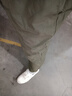 真维斯（Jeanswest）凉感休闲裤男装夏季薄款松紧腰透气显瘦九分裤JR 军绿2770 2XL 实拍图