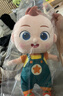 宝宝巴士毛绒玩具宝贝jojo赳赳玩偶幼儿童1-3岁哄睡布娃娃公仔生日礼物 30cm赳赳公仔（背带装） 实拍图