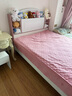 林笙月 儿童床 美式实木双人床男孩女孩书架床储物学生公主床单人床 粉色床 1.5米*2.0米 实拍图