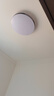 TCL 照明 卧室灯led吸顶灯客厅灯餐厅灯现代简约超薄灯具儿童房灯饰 24W 荐-38CM白光 实拍图