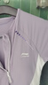 李宁（LI-NING）泳衣女连体裙式专业游泳衣遮肚显瘦抗氯速干大码保守温泉女士泳装 紫白 XL 【身高165-170体重55-60】 实拍图