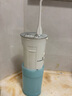 松下（Panasonic）冲牙器洗牙器水牙线高压喷射水流便携洁牙器牙齿冲洗器桶式收纳生日礼物送男友送女友ADJ4蓝 实拍图