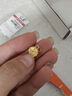 行金银中黄金吊坠 999足金福牌吊坠国潮圆牌项链挂坠计价圣诞节礼物 福牌吊坠项链 约0.3g（单吊坠 克重多退少补） 实拍图