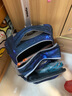 京商（Kyosho）日本拉杆书包小学生男孩女生儿童大容量防水可爬楼初中双肩包可背 18寸蓝色星空（3年级以上） 实拍图