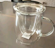 物生物（RELEA）茶杯男女士茶水分离杯玻璃杯带过滤水杯办公泡茶杯子耐高温花茶杯 实拍图