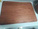 双枪金花梨木案板擀面板家用切菜和面饺子实木厨房揉面砧板70*50*2.2 实拍图
