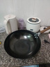京严章丘炒锅无涂层铁锅家用不粘炒菜锅轻量平底煎锅燃气灶电磁炉专用 【大厨严选已开锅】带盖+铲 30cm 三级窒化 三倍防锈 真铁锅 实拍图
