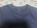柒牌圆领短袖T恤男夏季时尚休闲薄款上衣【冰藻泥】1560 藏青色 L 175/92A【130-140斤】 实拍图