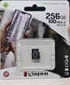 金士顿（Kingston）256GB TF（MicroSD） 存储卡 U3 A1 V30 读100MB/s 游戏机 监控运动相机 行车记录仪 无人机内存卡 实拍图