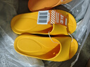 KENROLL科柔男女士浴室居家户外防滑拖鞋夜光家居凉拖鞋 钛晶黄 37/38  实拍图