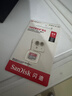 闪迪（SanDisk）64GB TF（MicroSD）内存卡 A1 U1 C10 至尊高速移动版存储卡 读速140MB/s 手机平板游戏机内存卡 实拍图