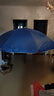 逸飞恒户外遮阳伞大号摆摊伞大型雨伞太阳伞沙滩伞防晒广告庭院伞大伞 双层3.0米蓝三层架/银胶加厚 实拍图