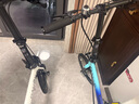 大行（DAHON）K3plus折叠自行车超轻铝合金16英寸9速城市碟刹通勤车KAA693 黑蓝【内折版】 实拍图