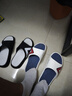 匹克态极拖鞋春夏新款男士篮球运动外穿拖鞋官方防滑居家情侣沙滩鞋 米白/藏青 45 实拍图