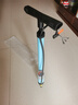 永久打气筒自行车高压便携迷你家用山地自行车电动车摩托车篮球充气筒 加长款高压打气筒 马卡蓝 160PSI 实拍图