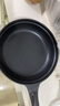 北鼎（Buydeem）不粘锅平底锅烤肉煎锅电磁炉燃气炒菜罗兰紫26cm 实拍图