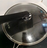 炊大皇 炒锅 304不锈钢炒菜锅煎锅 平底不粘炒锅32cm 可立可视盖不挑灶 实拍图