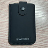 威戈（WENGER）瑞士军刀抽拉卡包出行证件包通勤便捷钱包黑商务 实拍图