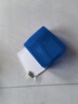 德力西（DELIXI）开关插座防溅盒塑料面盖  粘贴式86型蓝色透明自贴式防溅盒面盖 实拍图
