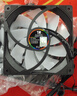 Thermalright(利民) TL-C12C-S X3 黑色argb12cm机箱幻彩低噪风扇ARGB 4PIN PWM 1550转速 三连包 实拍图