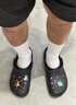 crocs卡骆驰洞洞鞋贝雅男鞋女鞋轻便耐磨一脚蹬拖鞋休闲鞋|10126 深蓝-410 44 (280mm) 实拍图