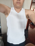 海澜之家背心男纯棉男士背心100%纯棉汗衫男宽松大码老头衫打底背心男保暖 100%纯棉-白色/白色(2件装) 3XL -185/110(170-190斤) 实拍图