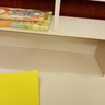 悦美妙电脑桌台式学生简易书桌书柜书架一体写字桌子家用办公学习桌 【单桌款】暖白色120*60cm 实拍图