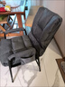 杰妃电脑椅子久坐舒适折叠躺椅家用宿舍午睡办公椅可调节靠懒人背椅子 单椅【五档调节可躺】 【承重升级加厚】灰色 实拍图