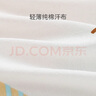 舒贝怡2件装婴儿衣服夏季薄款新生儿连体衣短袖哈衣儿童爬服黄色90CM 实拍图