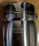 美厨（maxcook）304不锈钢保温提锅饭盒 1.5L 双层鼓形便携式保温饭盒 MCST-1.5 实拍图