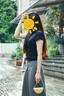 云态度2025新款女包高级感小众设计mini小福包头层牛皮斜挎小包包 小麦黄 实拍图