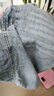 丝柏舍高腰半身裙2025秋冬新款装中长款水洗开叉牛仔裙 实拍图