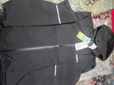 探路者(TOREAD)刘昊然同款单层冲锋衣外套户外防风雨登山服 黑色男 XL 实拍图