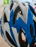 奥塞奇ot9自行车头盔儿童安全帽骑行平衡车轮滑头盔透气轻便单车装备蓝 实拍图