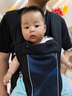 babycare腰凳婴儿背带宝宝外出前后抱娃神器Frap旋柄四季通用透气极地炫光 实拍图