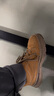 真维斯（Jeanswest）鞋子男鞋春夏季2025时尚休闲鞋男士复古工装鞋厚底板鞋男 黄色 42 实拍图