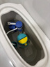 海立通用马桶水箱配件老式抽水坐便器厕所蹲坑水箱配件进上水阀SJ02蓝 实拍图