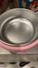 COOKSS婴儿辅食碗恒温注水保温碗316不锈钢宝宝婴幼儿吃饭儿童餐具浅蓝 实拍图