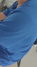 特步（XTEP）童装儿童夏季短袖针织衫短T男女童透气速干运动纯棉吸汗休闲T恤 珍珠白 【六边形-速干凉感】 140 cm 实拍图