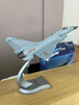 军创歼10C战斗机模型合金仿真表演机飞展览教学摆件退伍纪念品 1:48歼10C战斗机(精细版) 实拍图